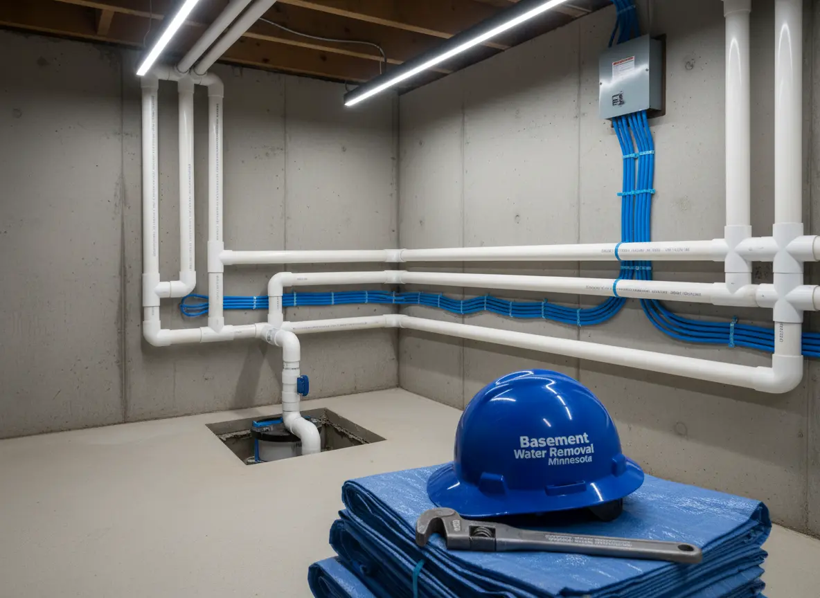 Basement Flood Cleanup in Northfield, MN